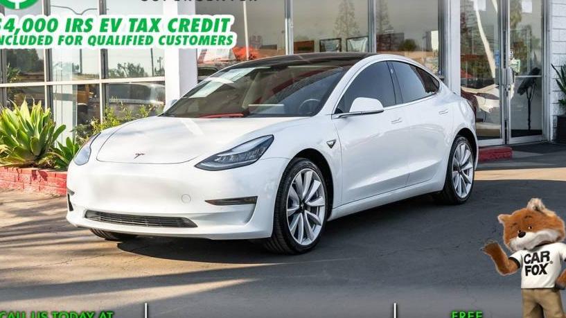 TESLA MODEL 3 2018 5YJ3E1EA0JF018376 image